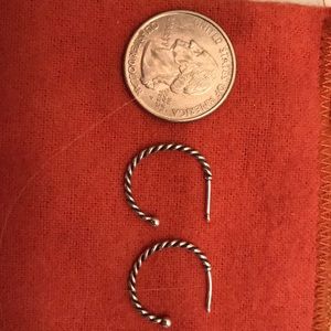 Pandora Sterling Silver Hoops Earrings